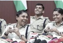 బాలిక హత్య కేసుపై రాష్ట్రం ఆగ్రహంలో ఉండగా.. ప్రెస్‌మీట్‌కు ముందు నవ్విన పోలీసు అధికారులు.. వైరల్ వీడియోపై విమర్శలు
