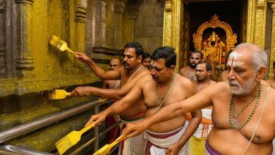 మే 18న శ్రీ గోవిందరాజస్వామి ఆలయంలో కోయిల్ ఆళ్వార్ తిరుమంజనం.. టీటీడీ కీలక ప్రకటన మే 18న శ్రీ గోవిందరాజస్వామి ఆలయంలో కోయిల్ ఆళ్వార్ తిరుమంజనం.. టీటీడీ కీలక ప్రకటన