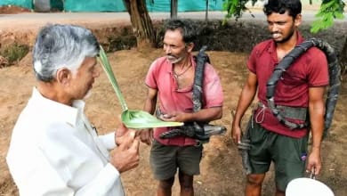 CM Chandrababu Viral: గీత కార్మికుడి ఇంటికి వెళ్లిన చంద్రబాబు.. డొప్పలో తాటి కల్లు రుచి చూసి ఏమన్నారంటే? CM Chandrababu Viral: గీత కార్మికుడి ఇంటికి వెళ్లిన చంద్రబాబు.. డొప్పలో తాటి కల్లు రుచి చూసి ఏమన్నారంటే?